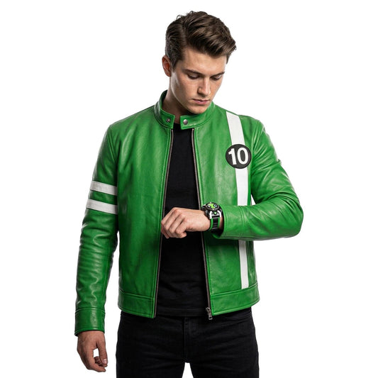 ben 10 alien force leather jacket
